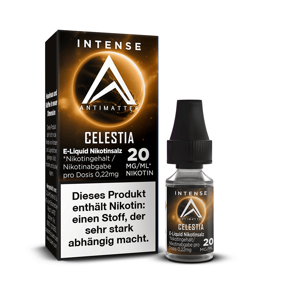 Antimatter Intense Nikotinsalz - Celestia - 20mg 10ml Liquid 