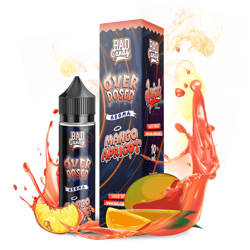 Bad Candy Longfill - Mango Apricot - Overdosed 10ml Aroma in 60 ml Flasche Bad Candy Longfill - Mango Apricot - Overdosed 10ml Aroma in 60 ml Flasche