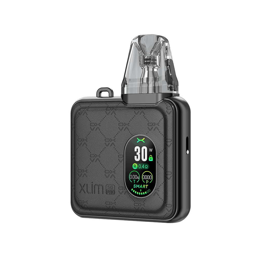 OXVA Xlim SQ Pro Pod Kit Black Leather