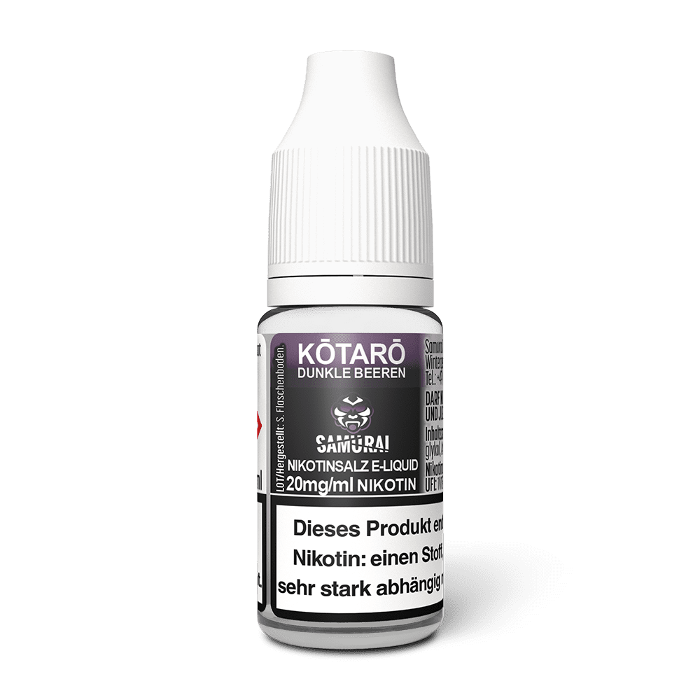 Samurai Nikotinsalz - Kotaro Dunkle Beeren - Liquid 20mg 10ml 