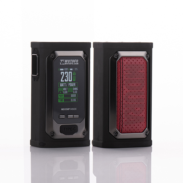Wotofo MDura Pro Mod Retro Red Akkuträger Wotofo MDura Pro Mod Retro Red Akkuträger