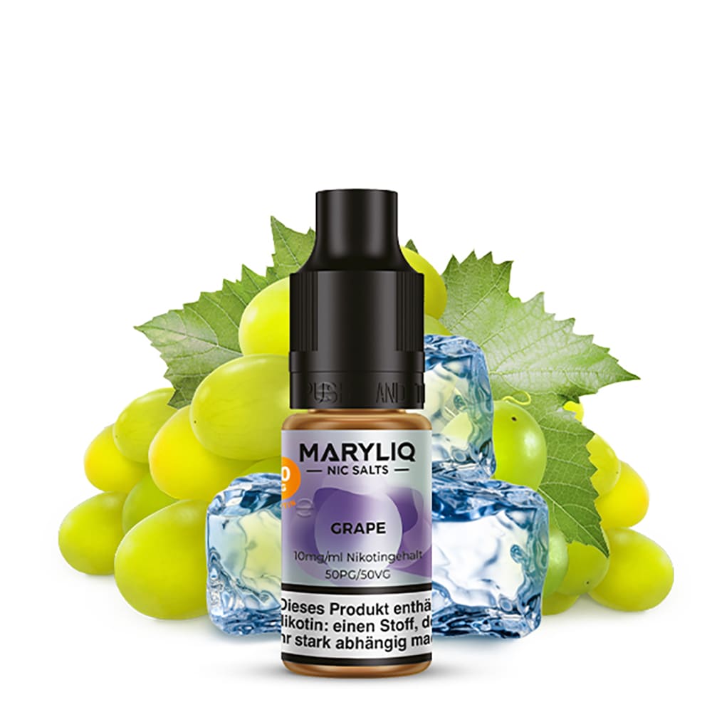 Maryliq Nikotinsalz - Grape - 10mg 10ml  Maryliq Nikotinsalz - Grape - 10mg 10ml