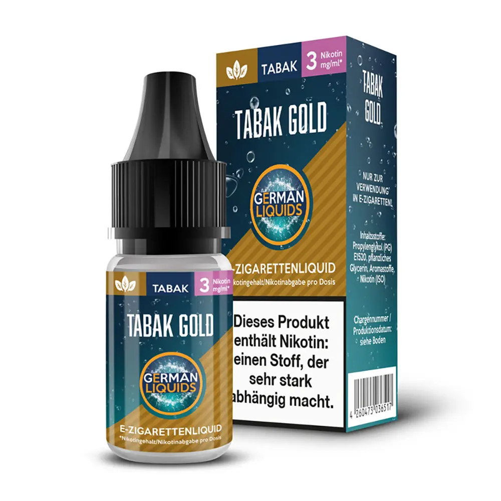 German Liquids Tabak Gold 3mg