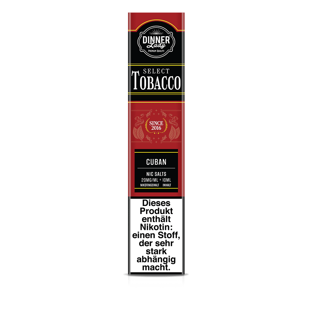 Dinner Lady Nikotinsalz - Cbn - 50/50 10ml Liquid 20mg 