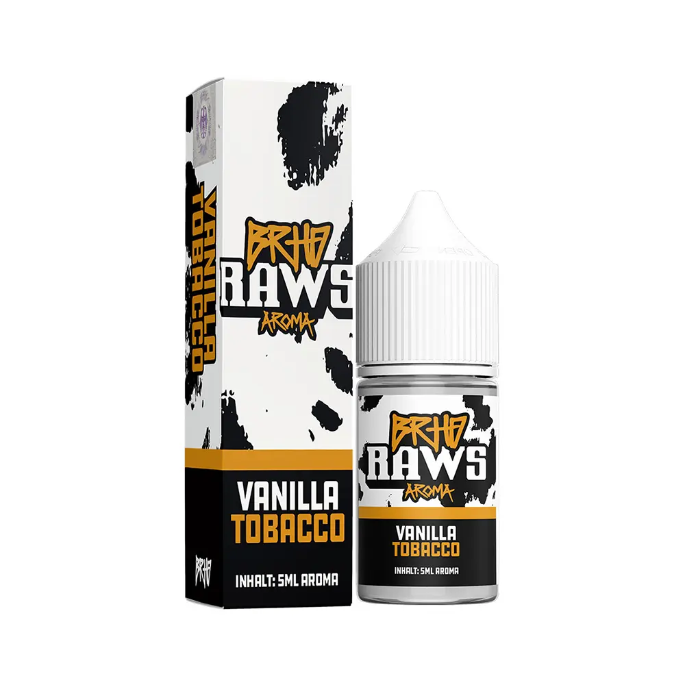 BRHD Barehead Aroma Longfill - RAWS Vanilla Tobacco - 5ml in 30ml Flasche 