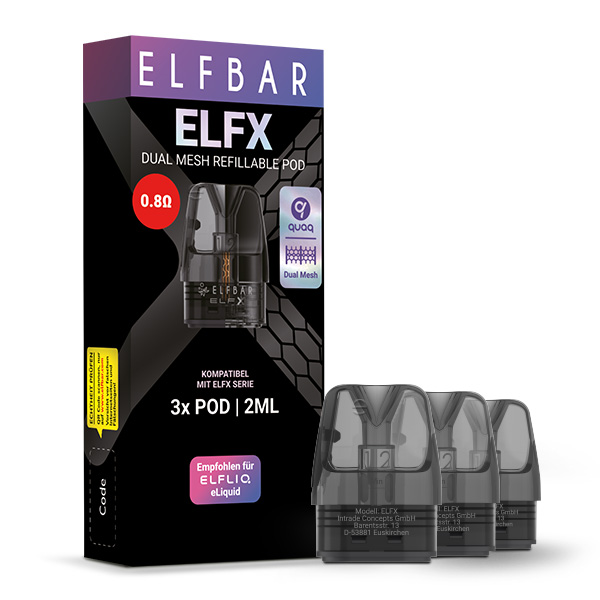 Elfbar ELFX Pod 0,8 Ohm