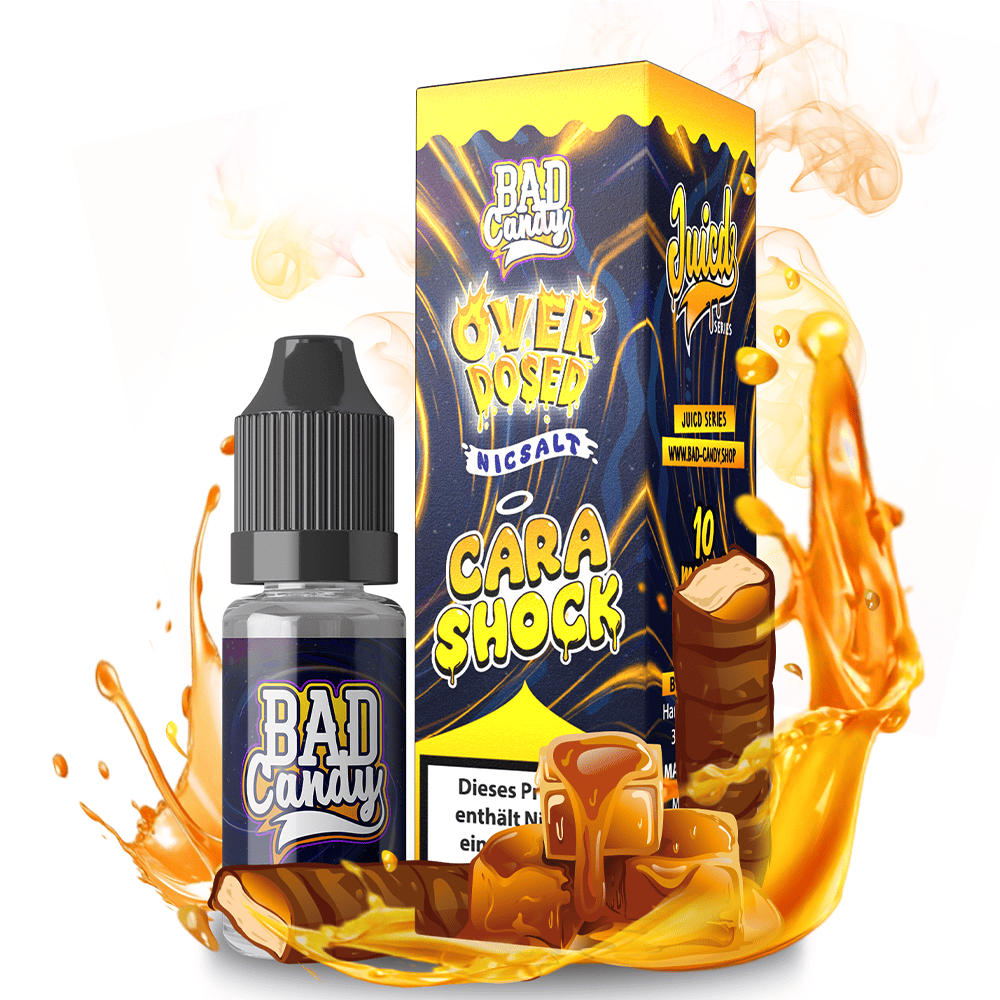 Bad Candy Nikotinsalz - Cara Shock - Overdosed 10ml Liquid 20mg 