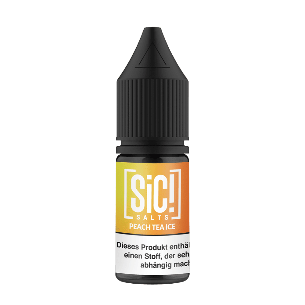 SIC Nikotinsalz - Peach Tea Ice -10ml Liquid 20mg 