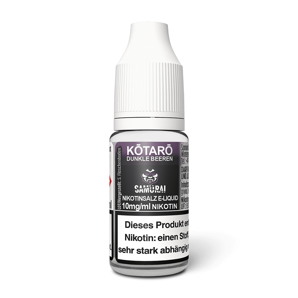 Samurai Nikotinsalz - Kotaro Dunkle Beeren - Liquid 10mg 10ml 