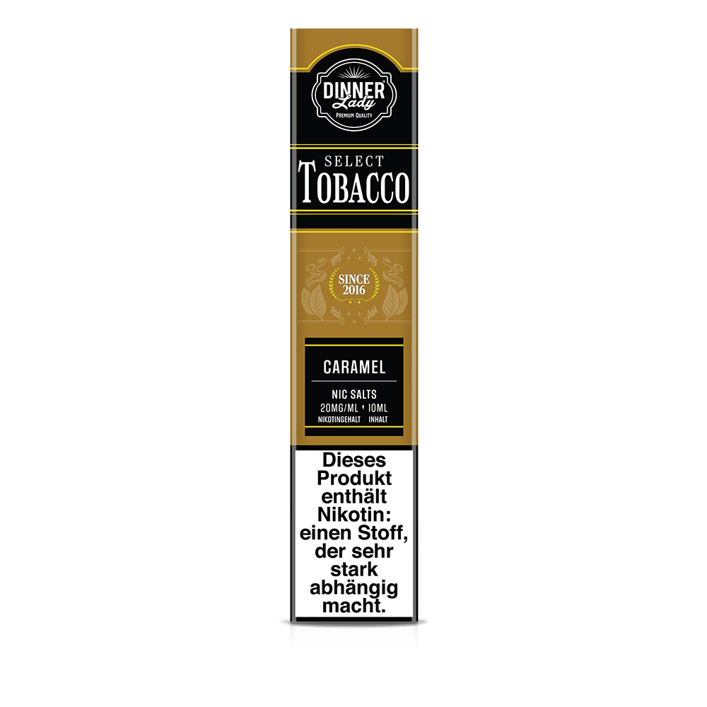 Dinner Lady Nikotinsalz - Caramel - 50/50 10ml Liquid 20mg 