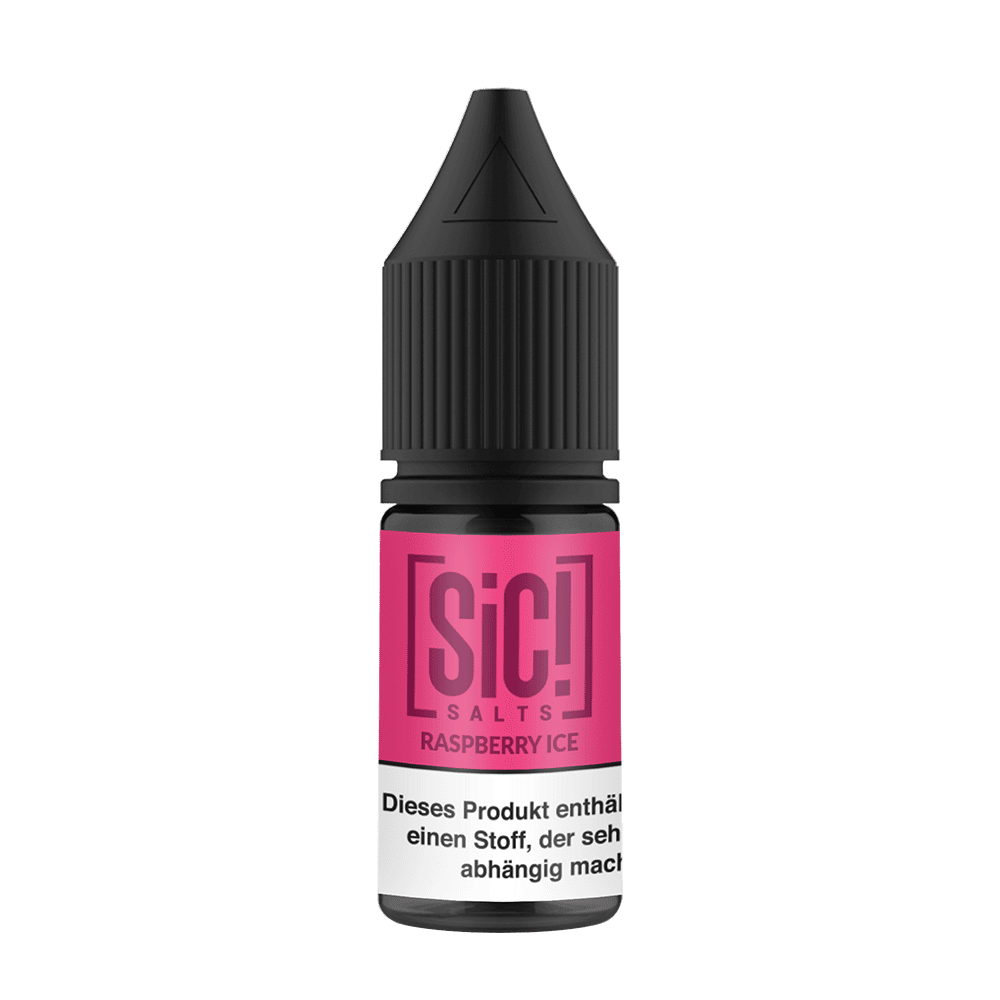 SIC Nikotinsalz - Raspberry Ice -10ml Liquid 20mg 