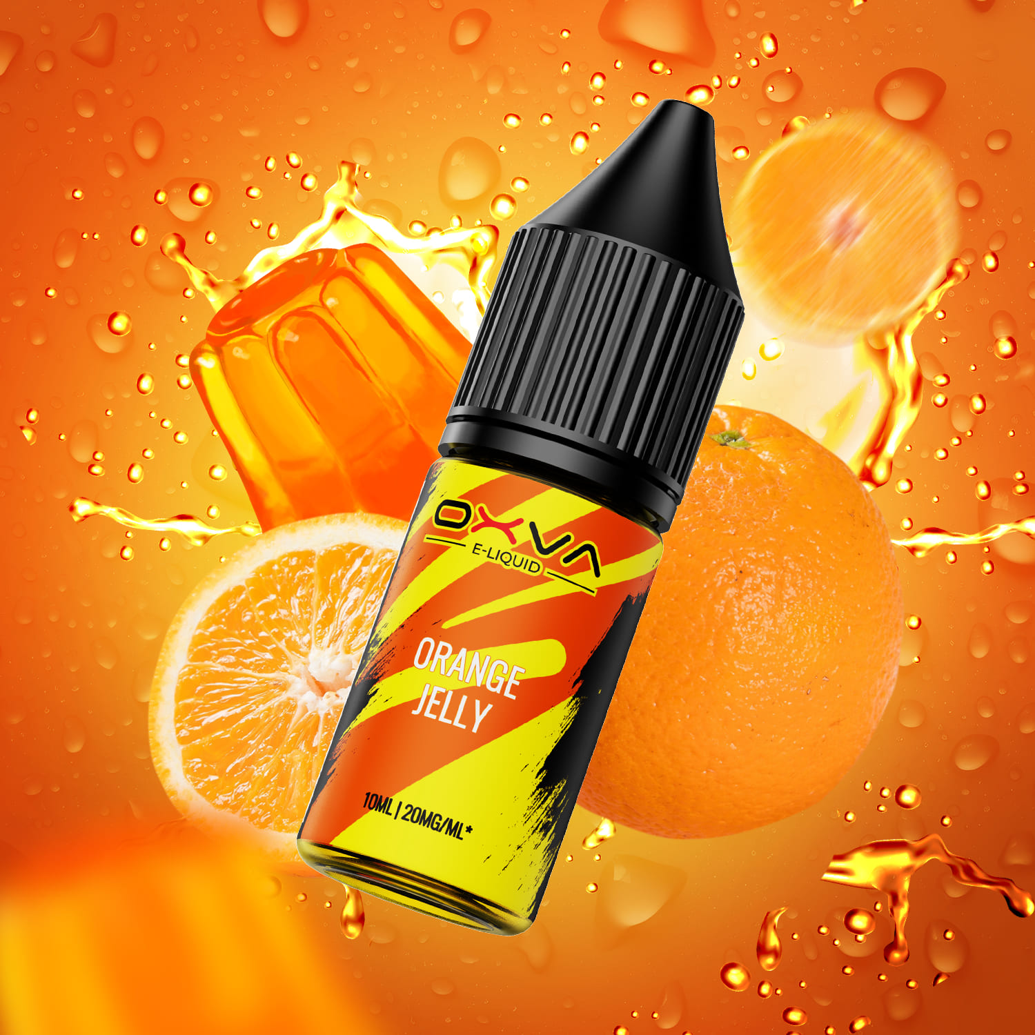 Oxva E-Liquid Nikotinsalz - Orange Jelly - 10ml Liquid 20mg 