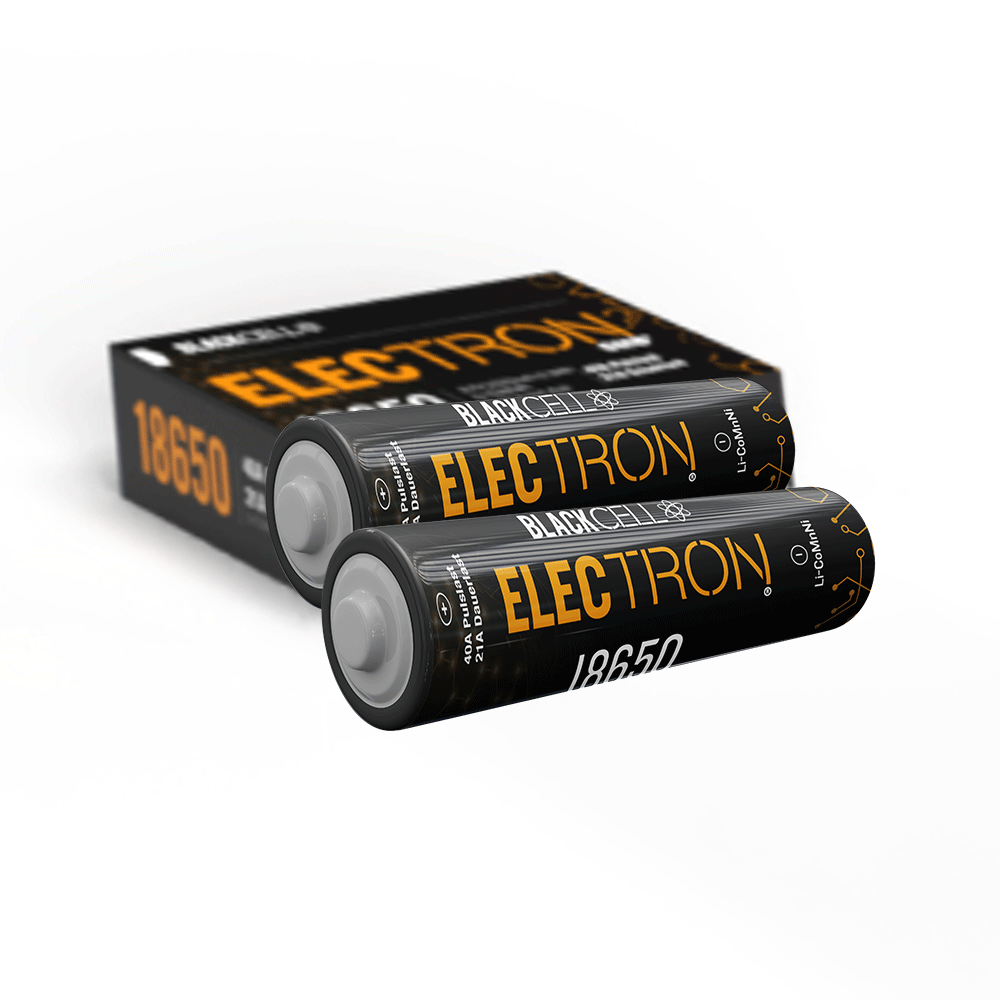 Blackcell 18650 Electron 2523 mAh Doppelpack Blackcell 18650 Electron 2523 mAh Doppelpack