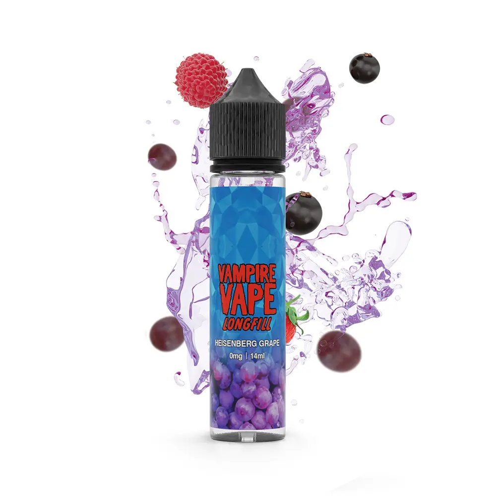 Vampire Vape Aroma Longfill - Heisenberg Grape - 14ml in 60ml Flasche Vampire Vape Aroma Longfill - Heisenberg Grape - 14ml in 60ml Flasche