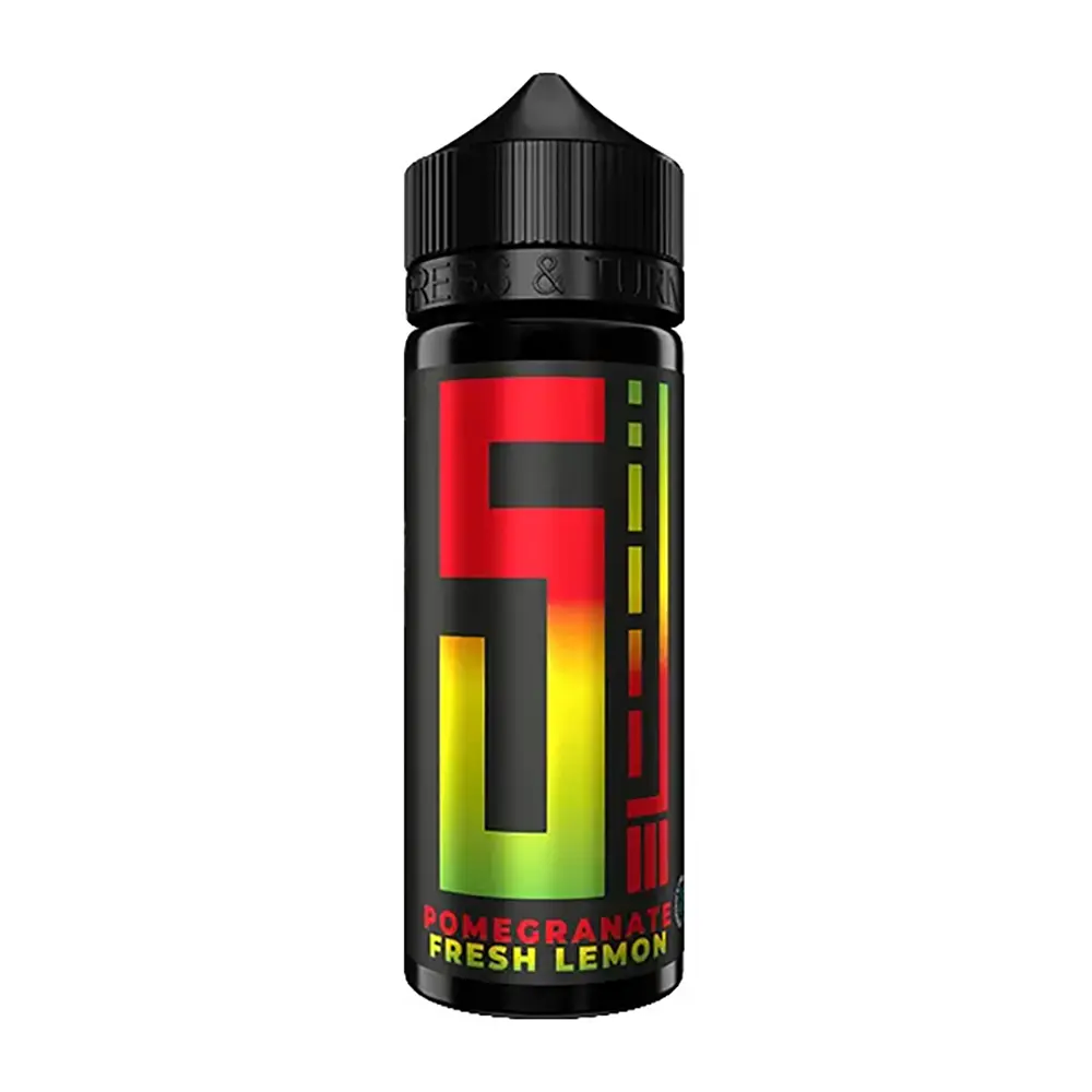 5EL Pomegranate Fresh Lemon 10ml Aroma in 120ml Flasche 5EL Pomegranate Fresh Lemon 10ml Aroma in 120ml Flasche