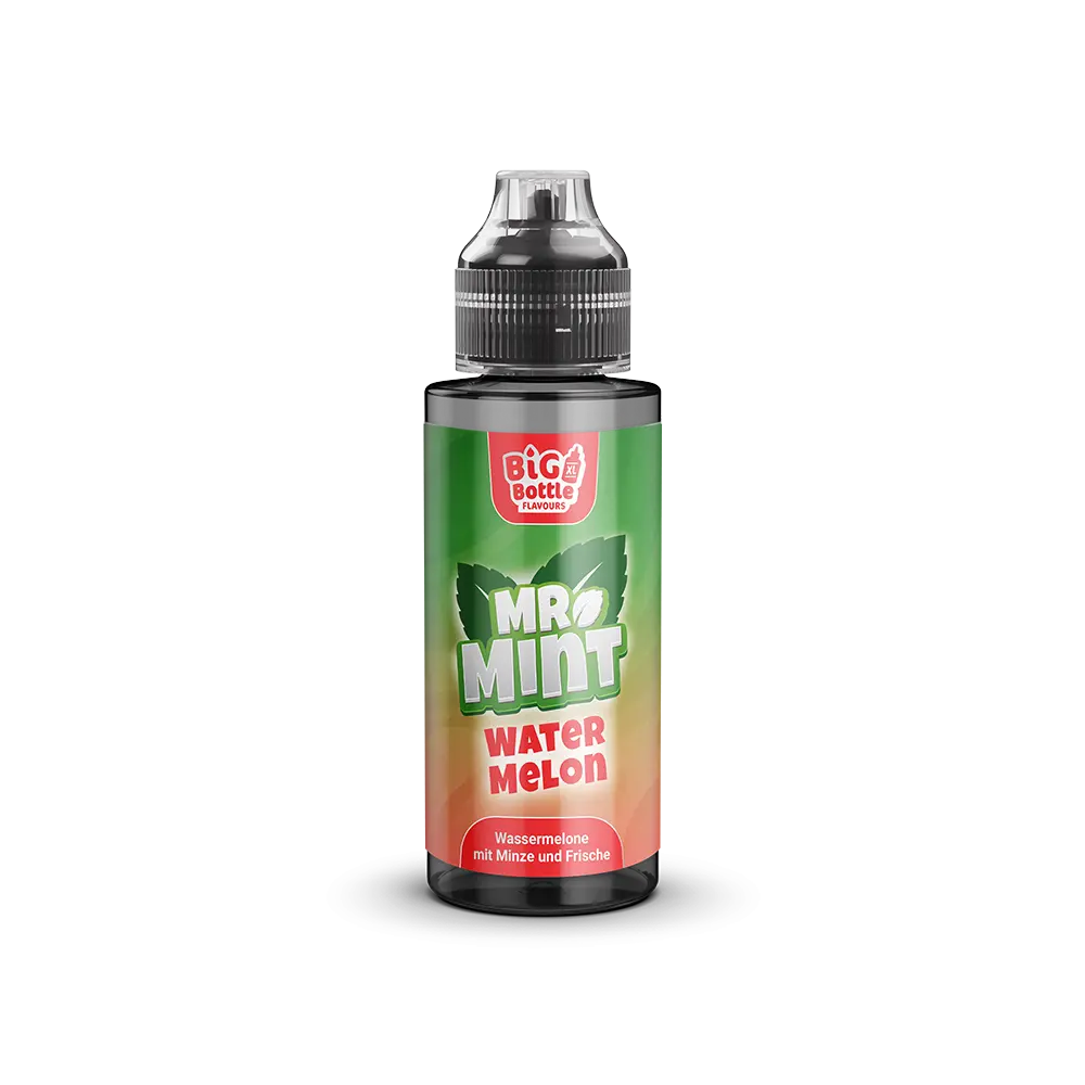 Mr. Mint Aroma Longfill - Watermelon - 10ml in 120ml Flasche  Mr. Mint Aroma Longfill - Watermelon - 10ml in 120ml Flasche