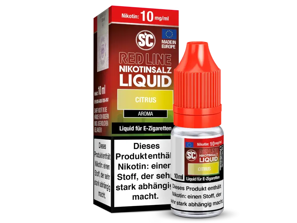 SC Red Line - Citrus 10ml Nikotinsalz Liquid
