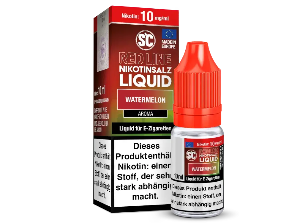 SC Red Line - Watermelon 10ml Nikotinsalz Liquid