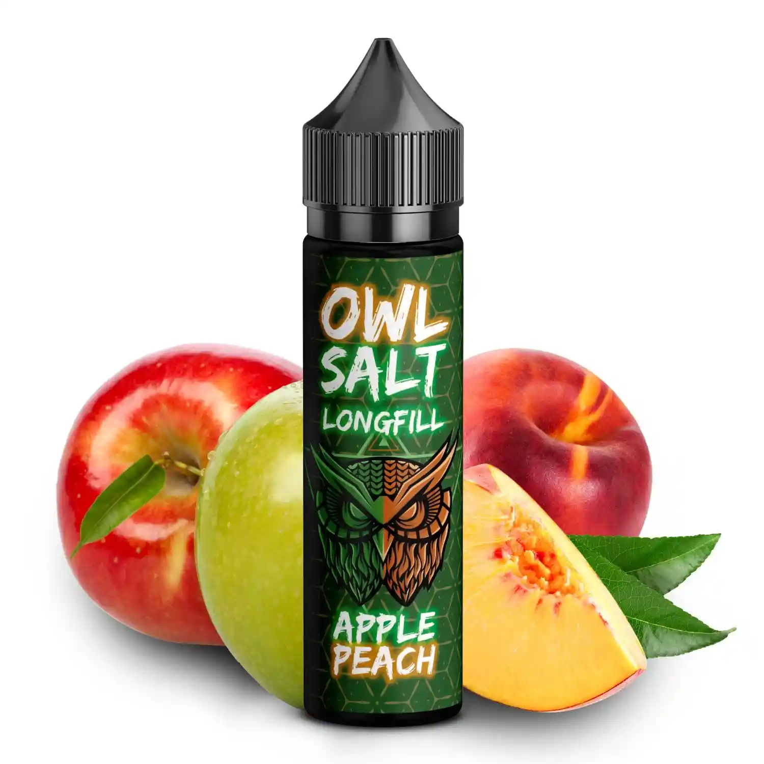 OWL Salt Longfill Apple Peach 10 ml in 60 ml