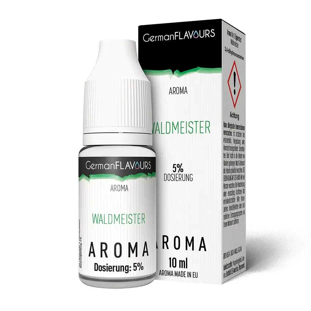 German Flavours - Waldmeister Aroma zum selber Mischen! German Flavours - Waldmeister Aroma - 10ml