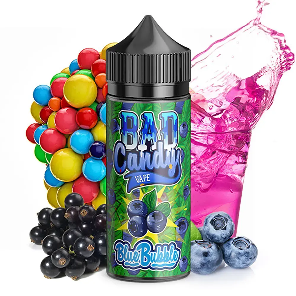 Bad Candy Blue Bubbles Aroma 10ml in 120ml Flasche  Bad Candy Blue Bubbles Aroma 10ml in 120ml Flasche