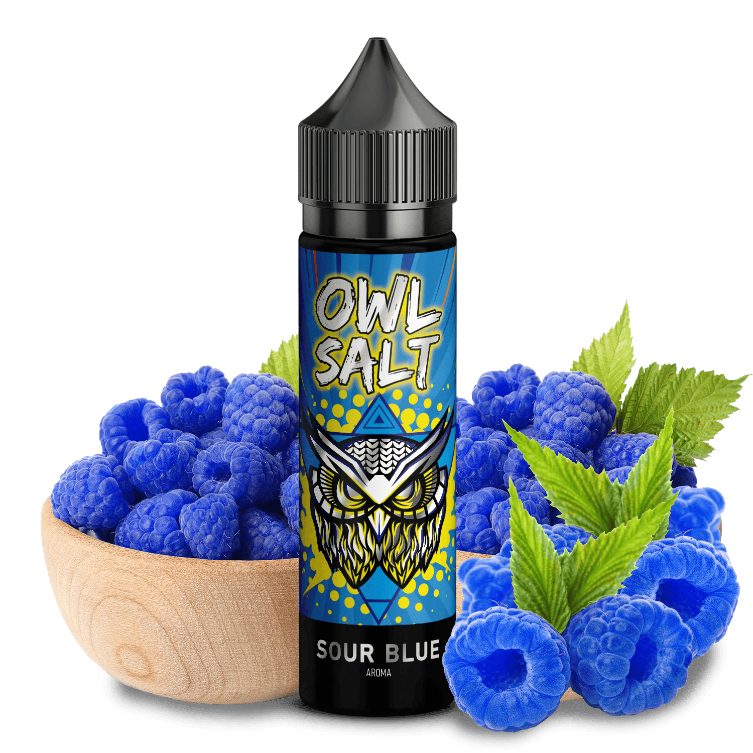 OWL Salt Aroma Longfill - Sour Blue - 10ml in 60ml Flasche C OWL Salt Aroma Longfill - Sour Blue - 10ml in 60ml Flasche C