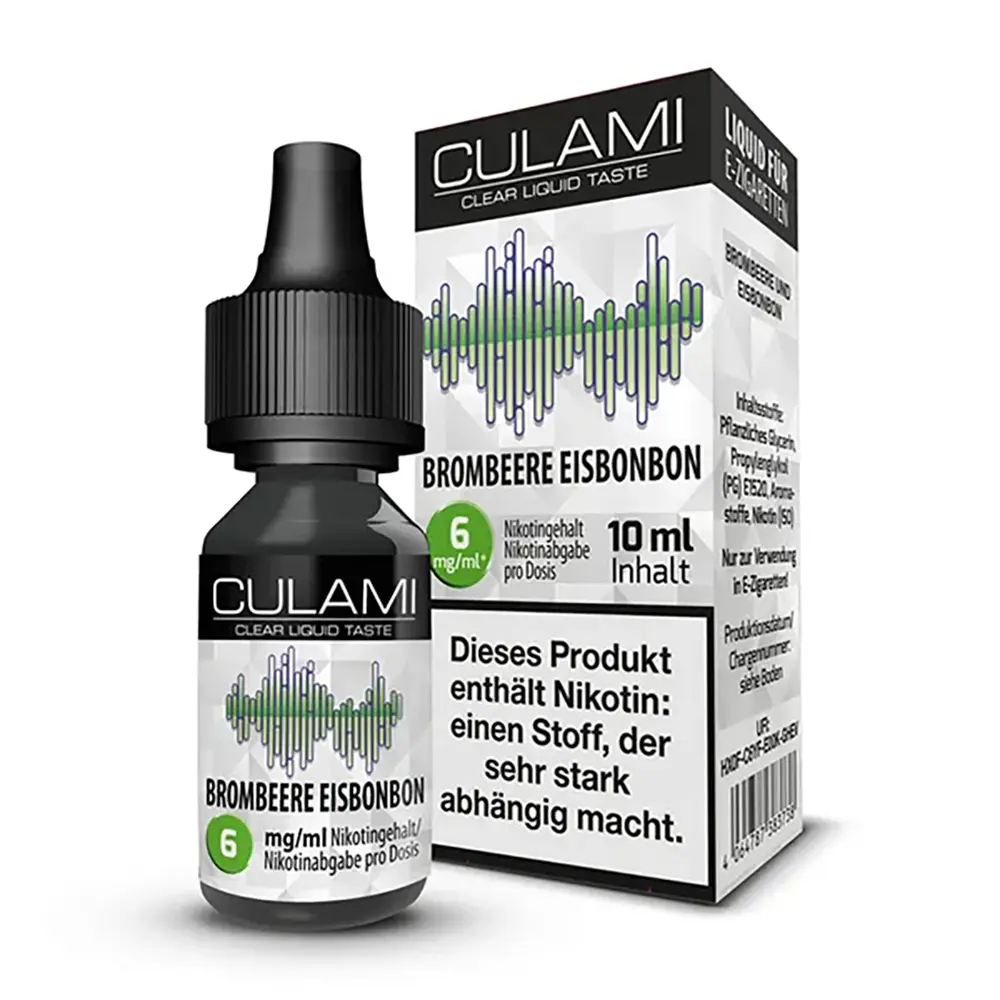 Culami Liquid - Brombeere Eisbonbon - 6mg Culami Liquid - Brombeere Eisbonbon - 6mg