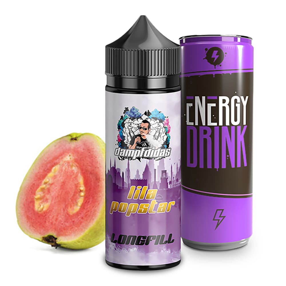 Dampfdidas Longfill - Lila Popstar - 10ml Aroma in 120ml Flasche C Dampfdidas Longfill - Lila Popstar - 10ml Aroma in 120ml Flasche C