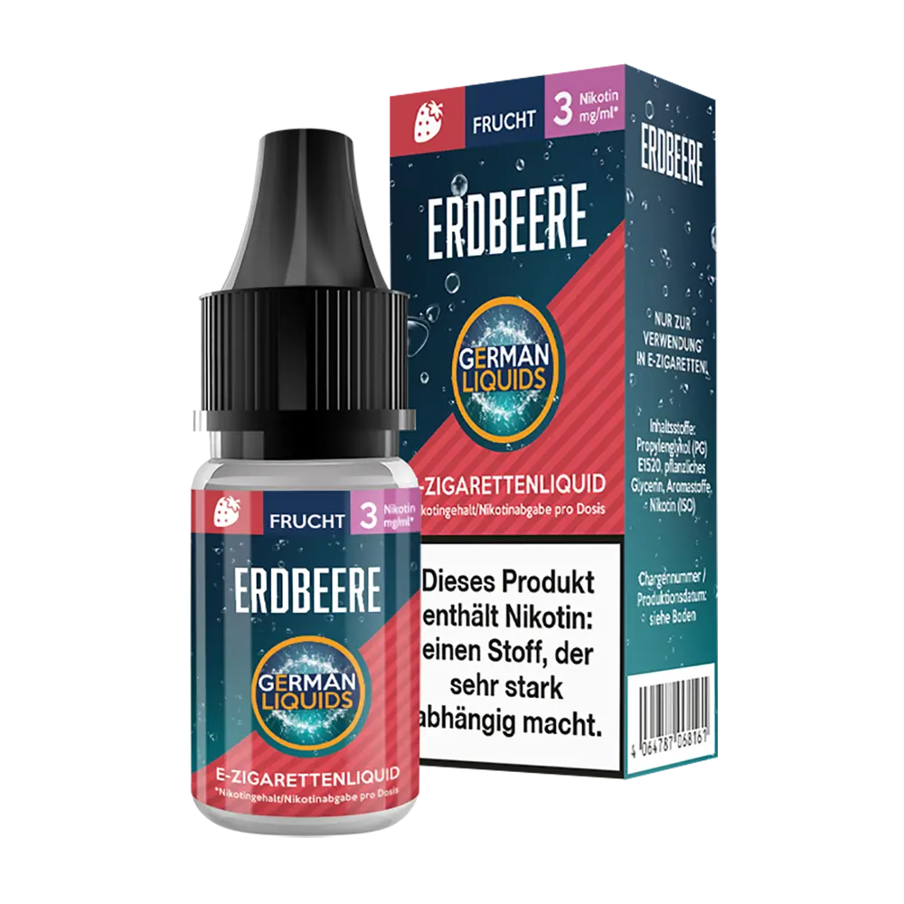German Liquids Liquid - German s Erdbeere V2 - 3mg