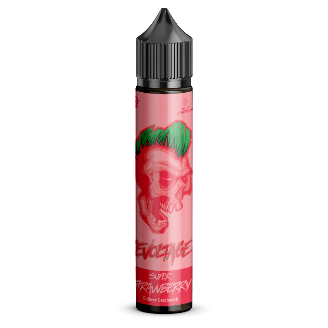 Revoltage Aroma Longfill - Super Strawberry - 15ml in 75ml Flasche Revoltage Aroma Longfill - Super Strawberry - 15ml in 75ml Flasche