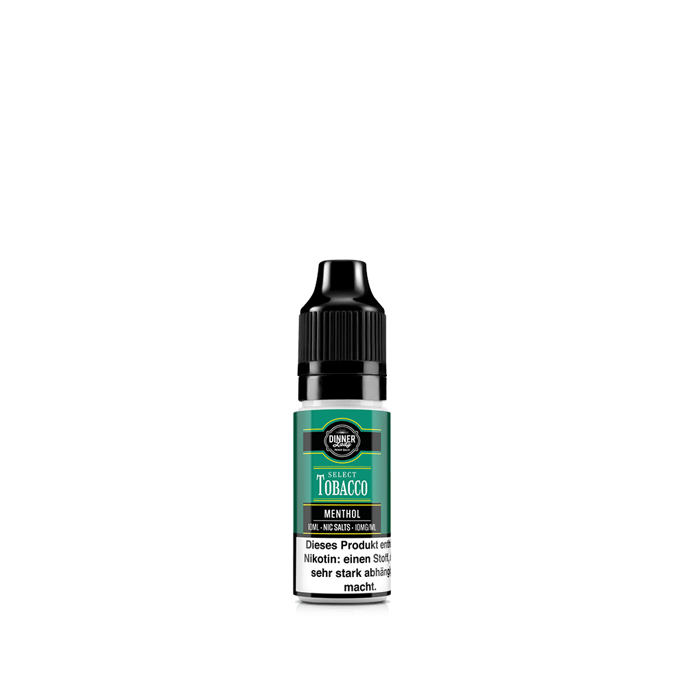 Dinner Lady Nikotinsalz - Menthol - 50/50 10ml Liquid 10mg 
