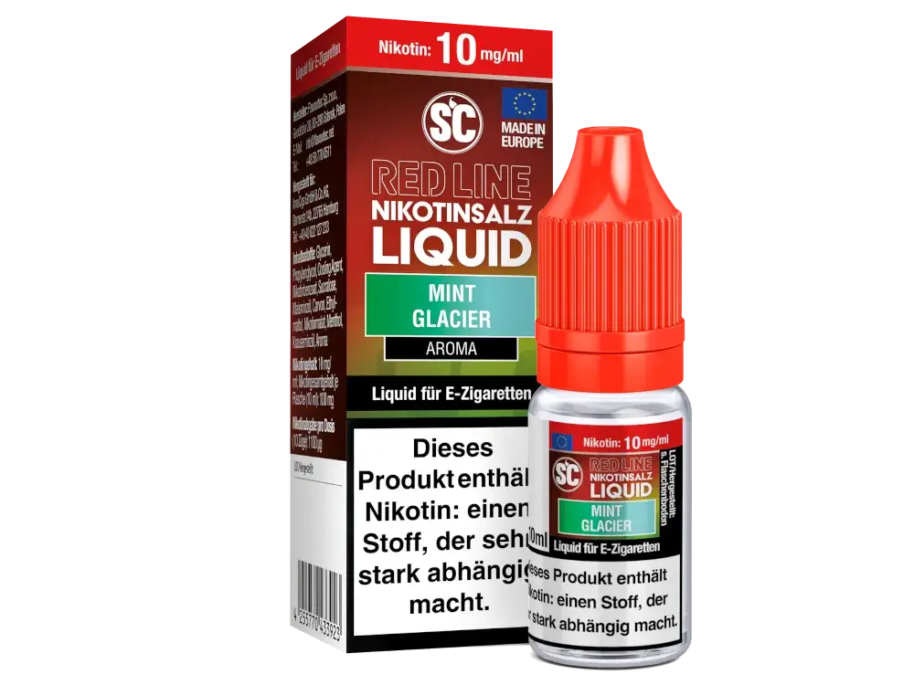 SC Red Line - Mint Glacier 10ml Nikotinsalz Liquid