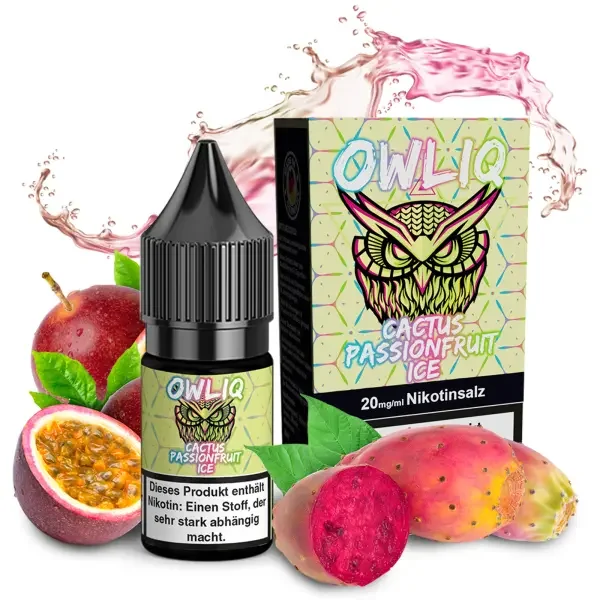 OWLIQ - Cactus Passionsfrucht Ice 10ml Nikotinsalz Liquid