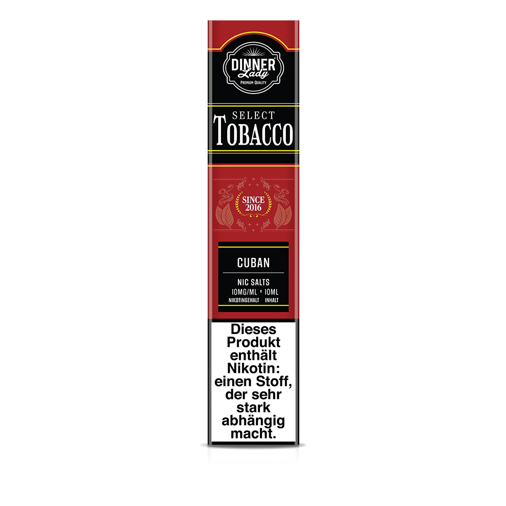 Dinner Lady Nikotinsalz - Cbn - 50/50 10ml Liquid 10mg 