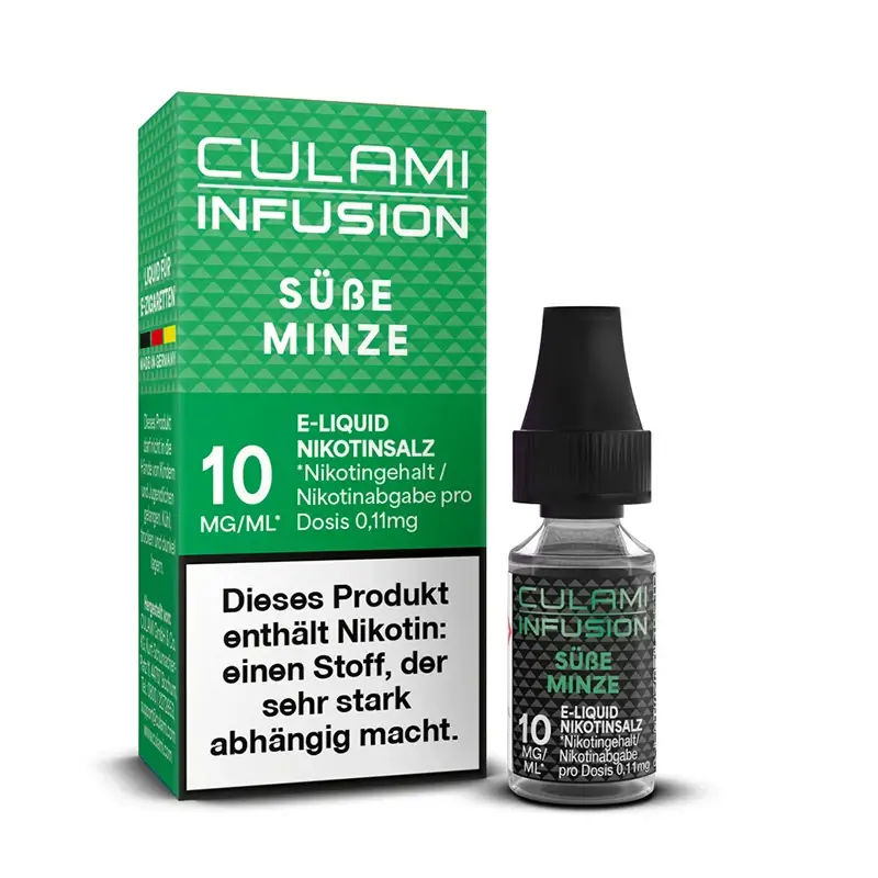 Culami Infusion - Süße Minze 10ml Nikotinsalz Liquid