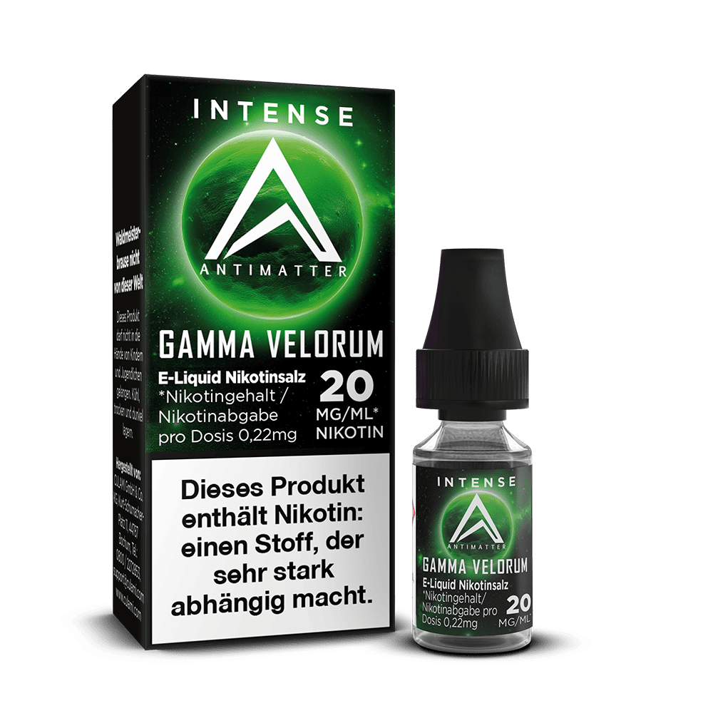 Antimatter Intense Nikotinsalz - Gamma Velorum - 20mg 10ml Liquid 