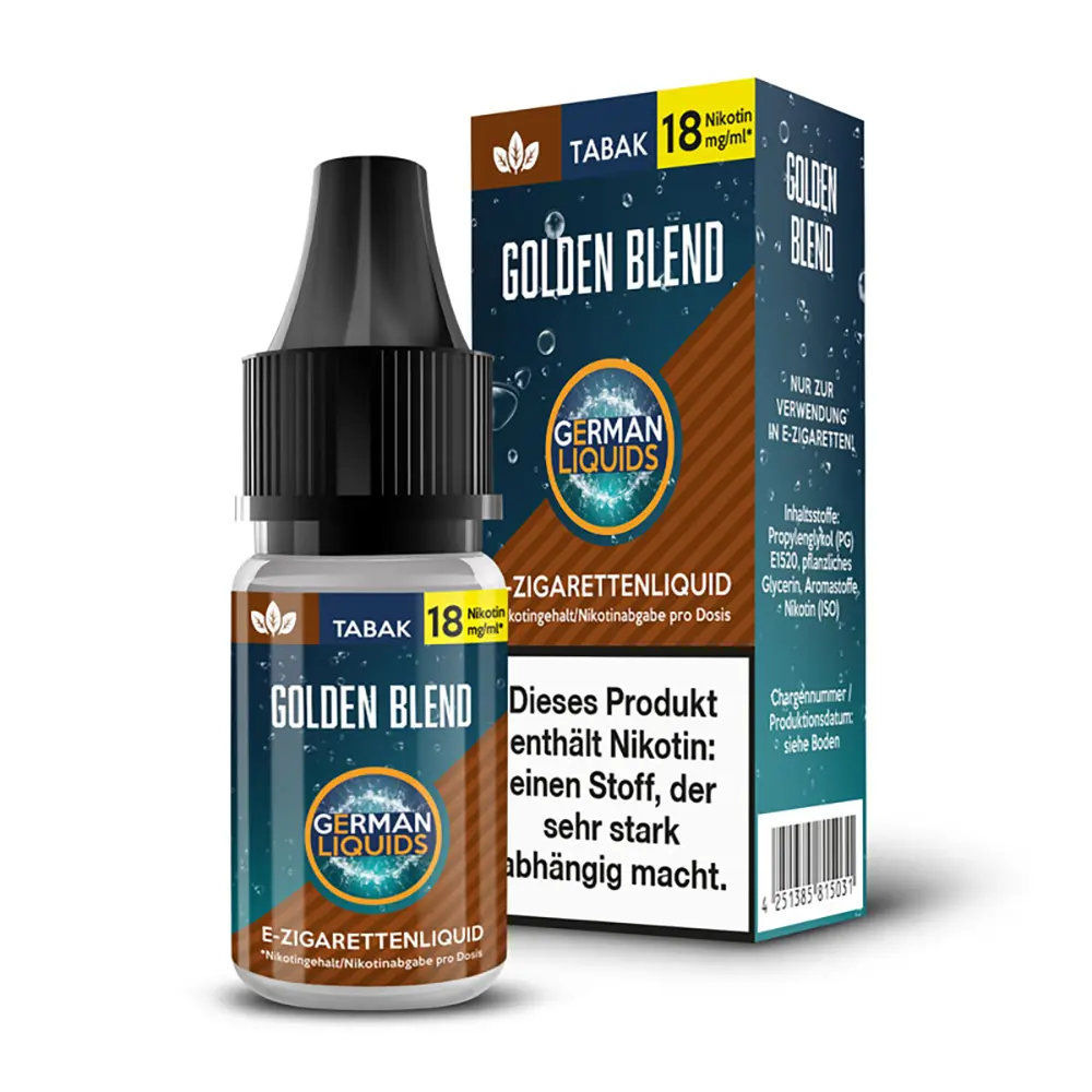 German Liquids Liquid - German s Golden Blend - 18mg