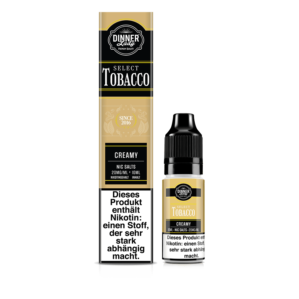 Dinner Lady Nikotinsalz - Creamy - 50/50 10ml Liquid 20mg Dinner Lady Nikotinsalz - Creamy - 50/50 10ml Liquid 20mg