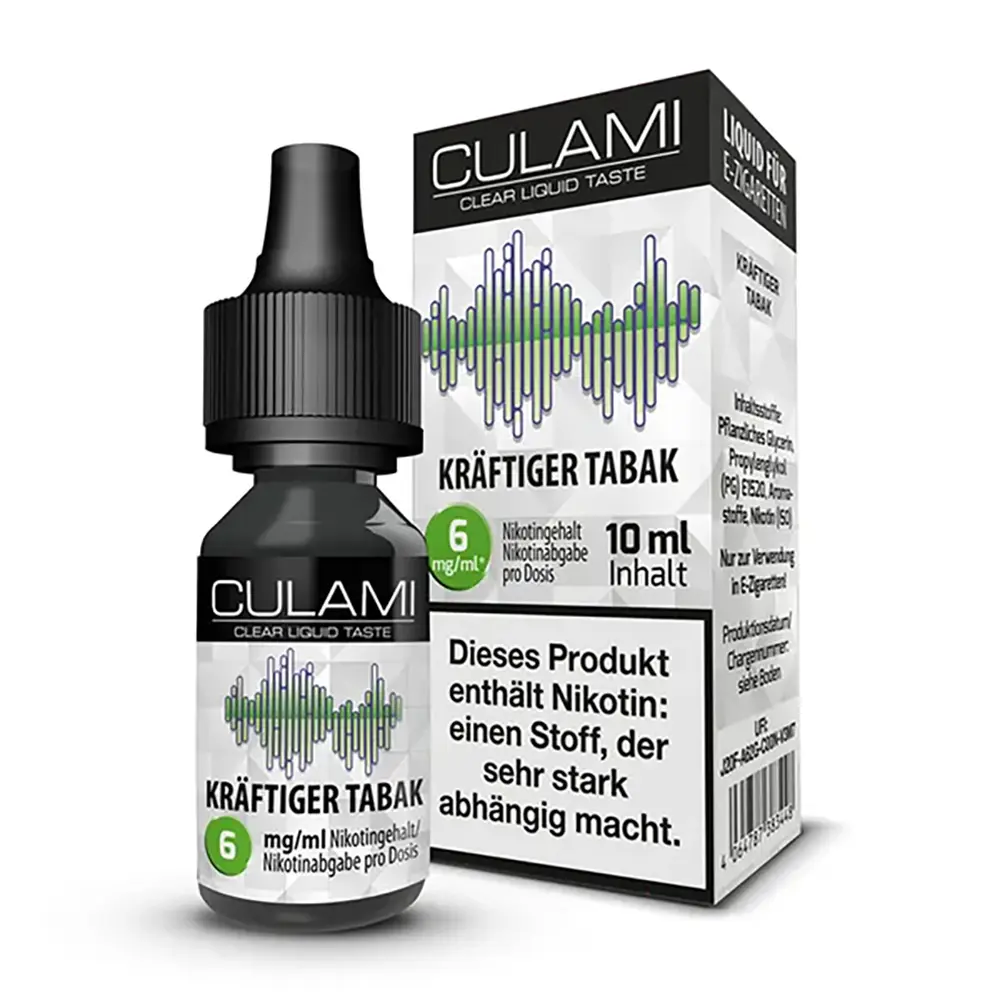 Culami Liquid - Kräftiger Tabak - 6mg