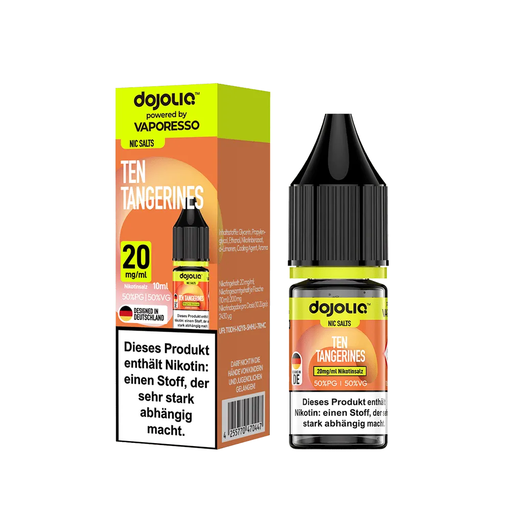 Dojoliq - Ten Tangerines 10ml Nikotinsalz Liquid