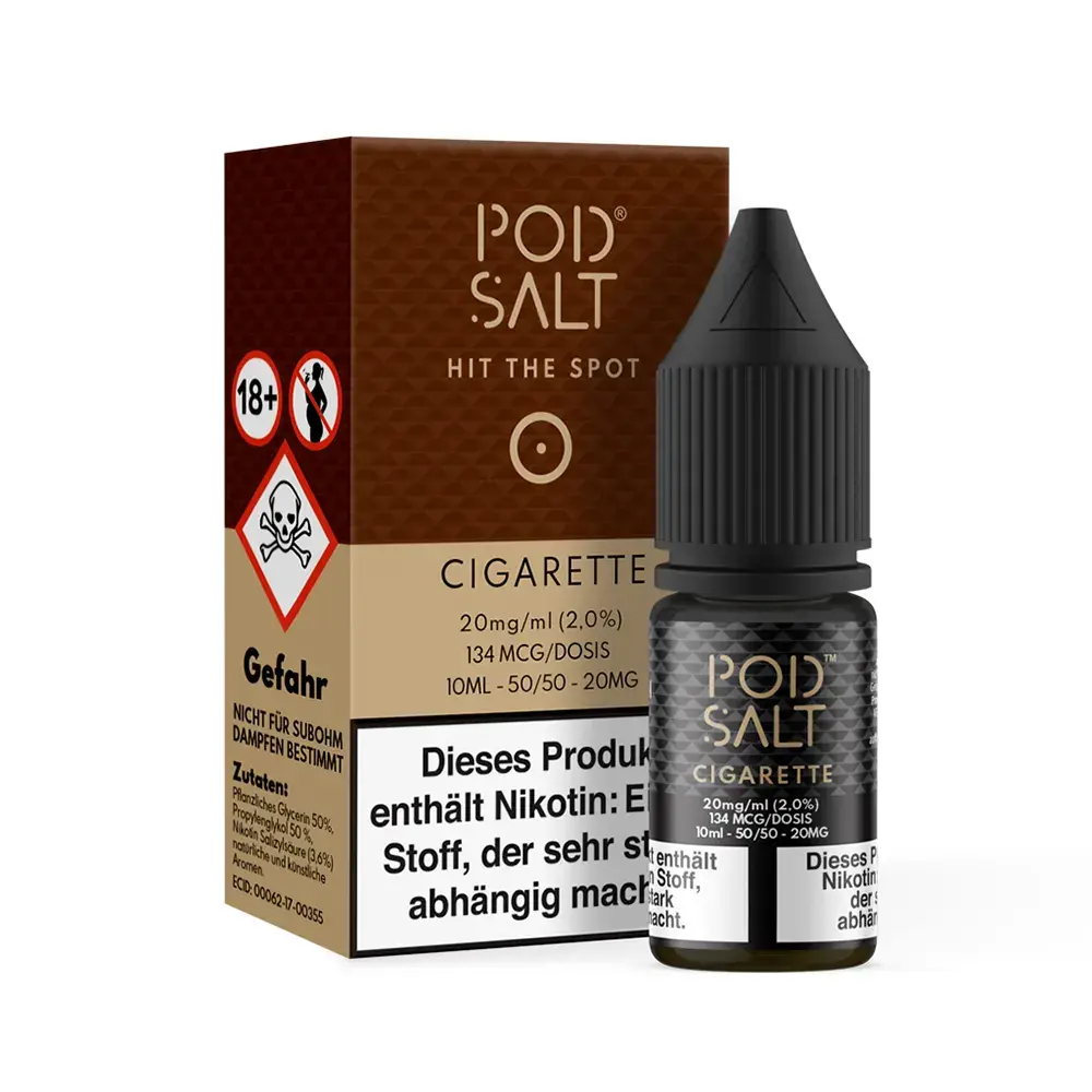 Pod Salt Core Cigarette 10ml 20mg  Pod Salt Core Cigarette 10ml 20mg