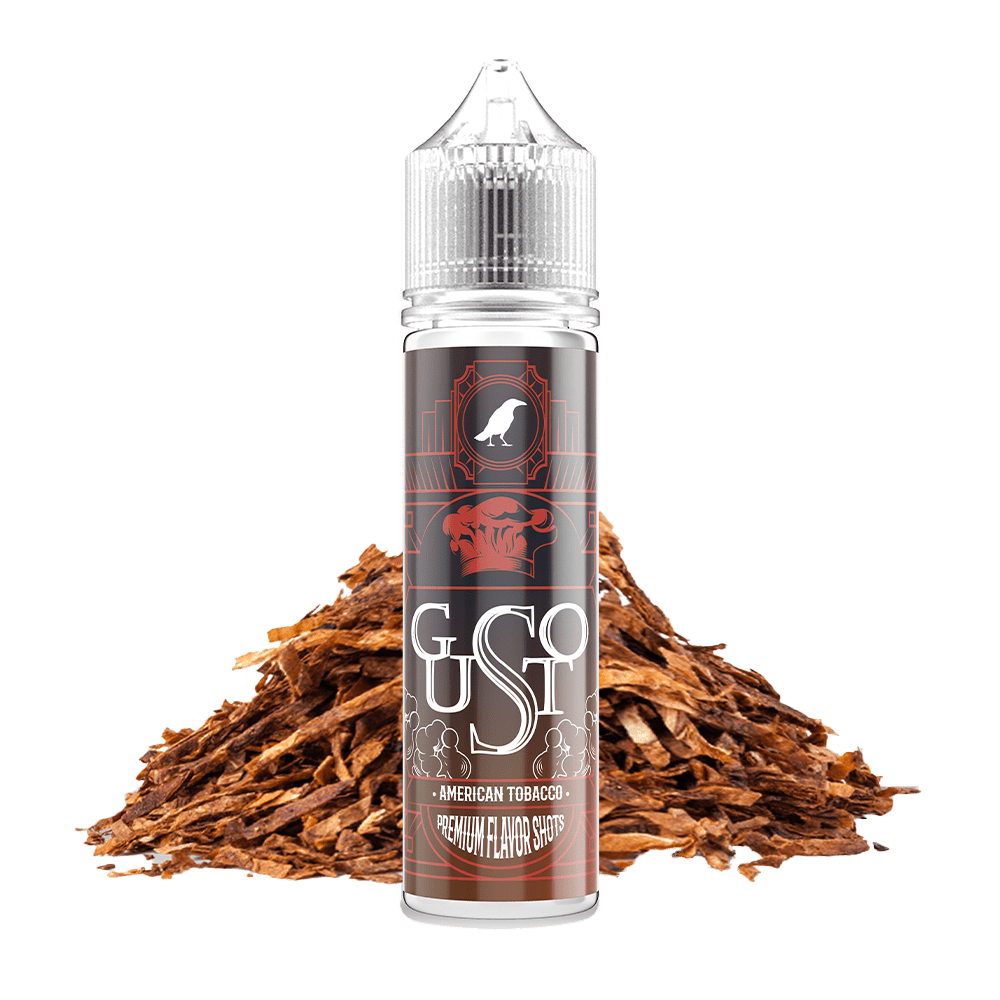 Omerta Aroma Longfill - Gusto American Tobacco - 10ml Aroma in 60ml Flasche 