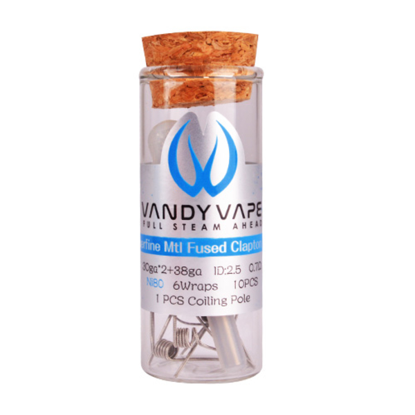 Vandyvape Ni80 Superfine MTL Fused Clapton Coil Vandyvape Ni80 Superfine MTL Fused Clapton Coil