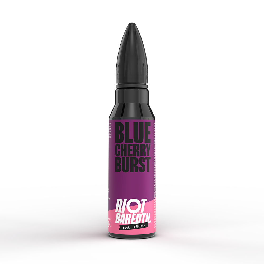 Riot Squad Aroma Longfill - Blue Cherry Burst - 5ml in 60ml Flasche 