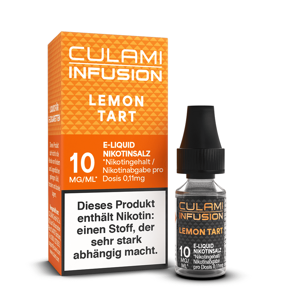 Culami Infusion Nikotinsalz - Lemon Tart - Liquid 10mg 10ml  Culami Infusion Nikotinsalz - Lemon Tart - Liquid 10mg 10ml