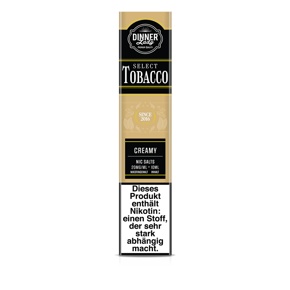 Dinner Lady Nikotinsalz - Creamy - 50/50 10ml Liquid 20mg 