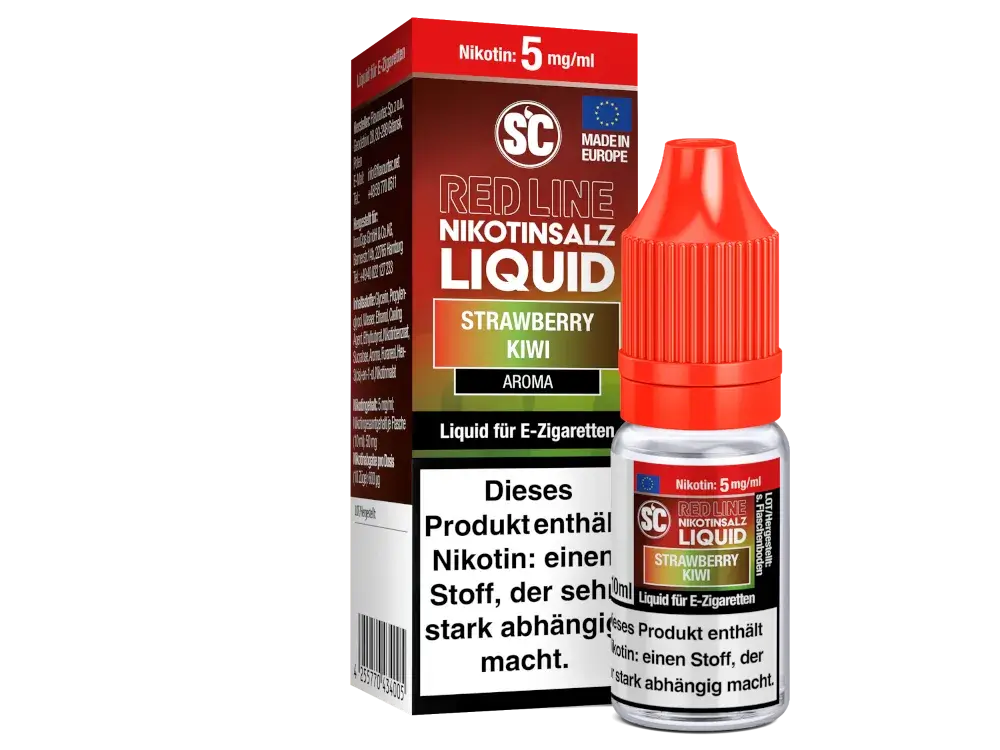 SC Red Line - Strawberry Kiwi 10ml Nikotinsalz Liquid