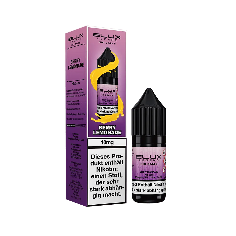 Elux - Berry Lemonade 10ml Nikotinsalz Liquid