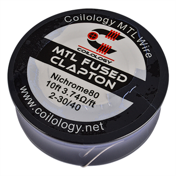 Coilology MTL Fused Clapton Nichrome Spule (10ft) 2-30/40 Coilology MTL Fused Clapton Nichrome Spule (10ft) 2-30/40