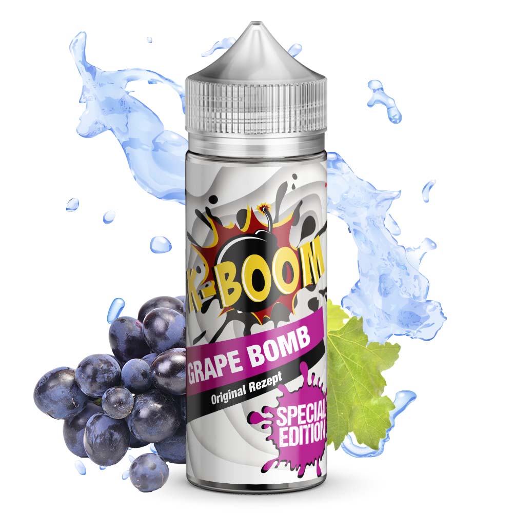 K-Boom Grape Bomb Original Rezept 10ml Aroma 